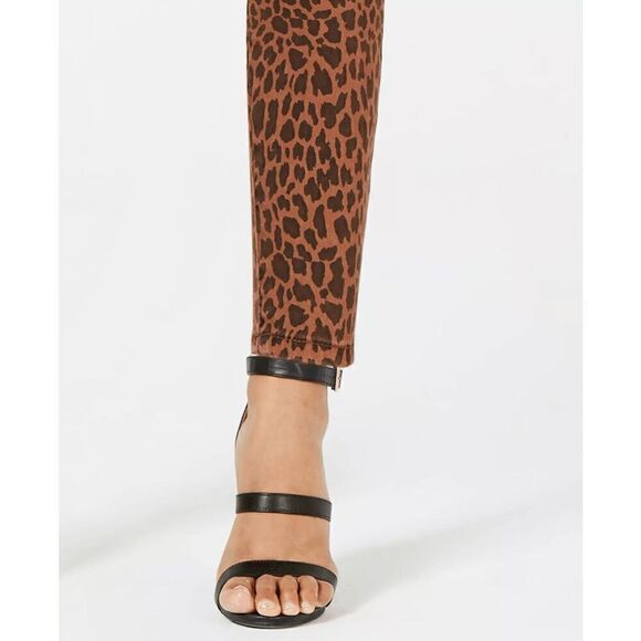 KUT FROM THE KLOTH Animal-print Donna Ankle Slim Skinny Jeans Size 4 - Picture 7 of 7